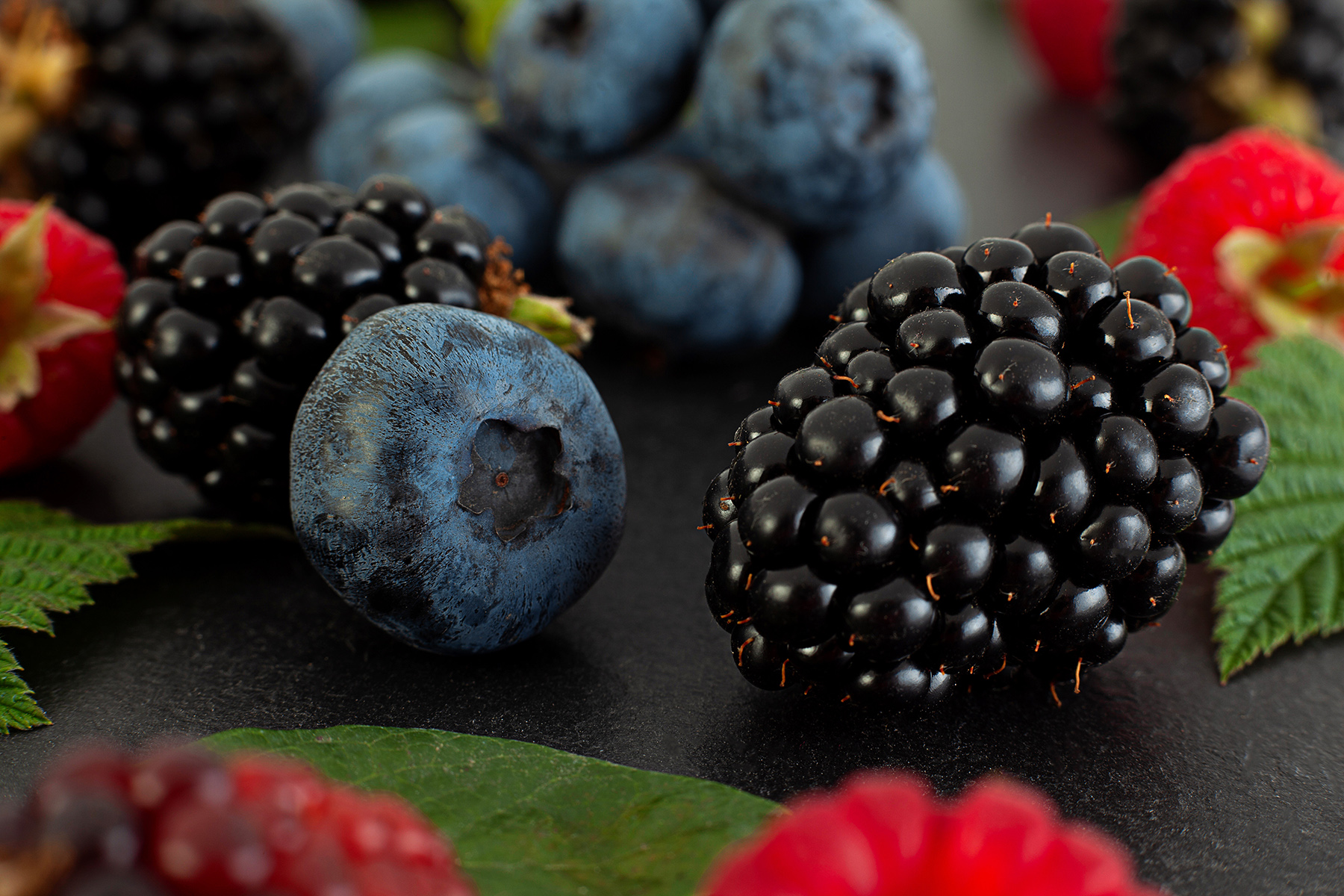 fresh ripe berries